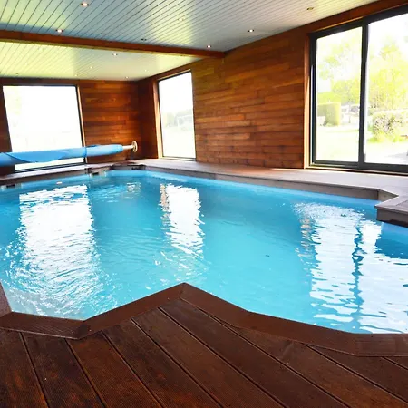 Villa Delightful In Sourbrodt With Swimming Pool Terrace Weismes